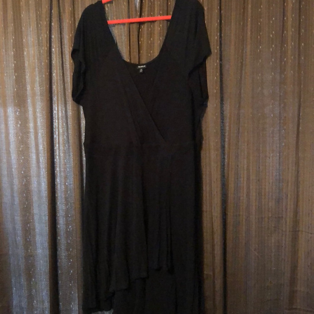 Cotton black dress